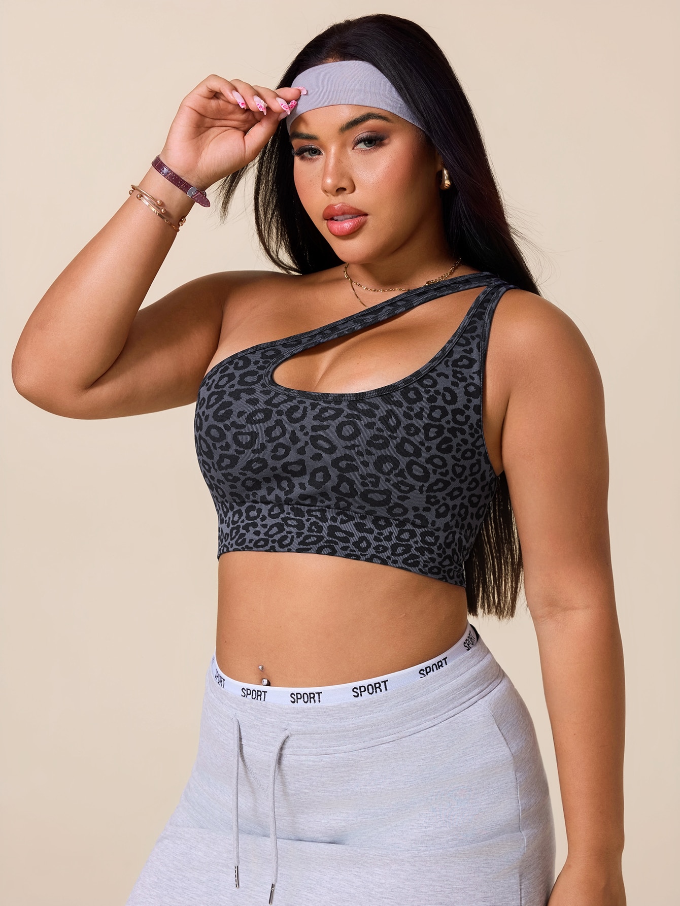 Women Plus Size Asymmetrical S - Tank Top Ribbed ulasan dan harga