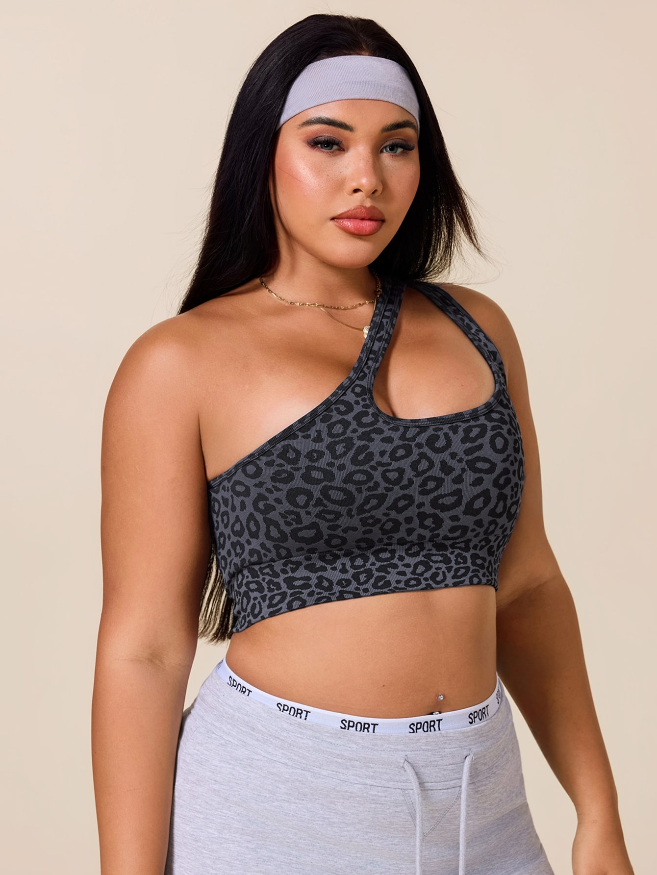 Women Plus Size Asymmetrical S - Tank Top Ribbed ulasan dan harga