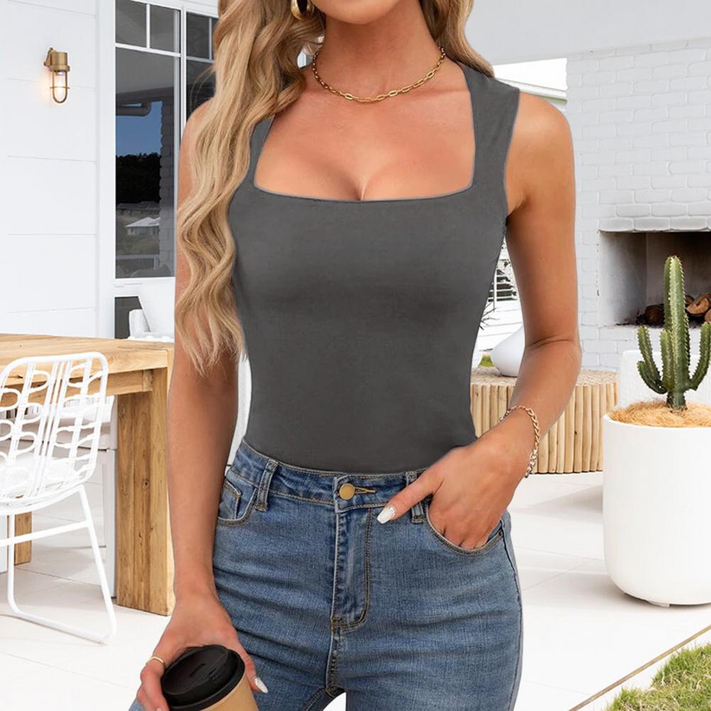 Women Panties Summer Vest Squa - Tank Top Ribbed ulasan dan harga