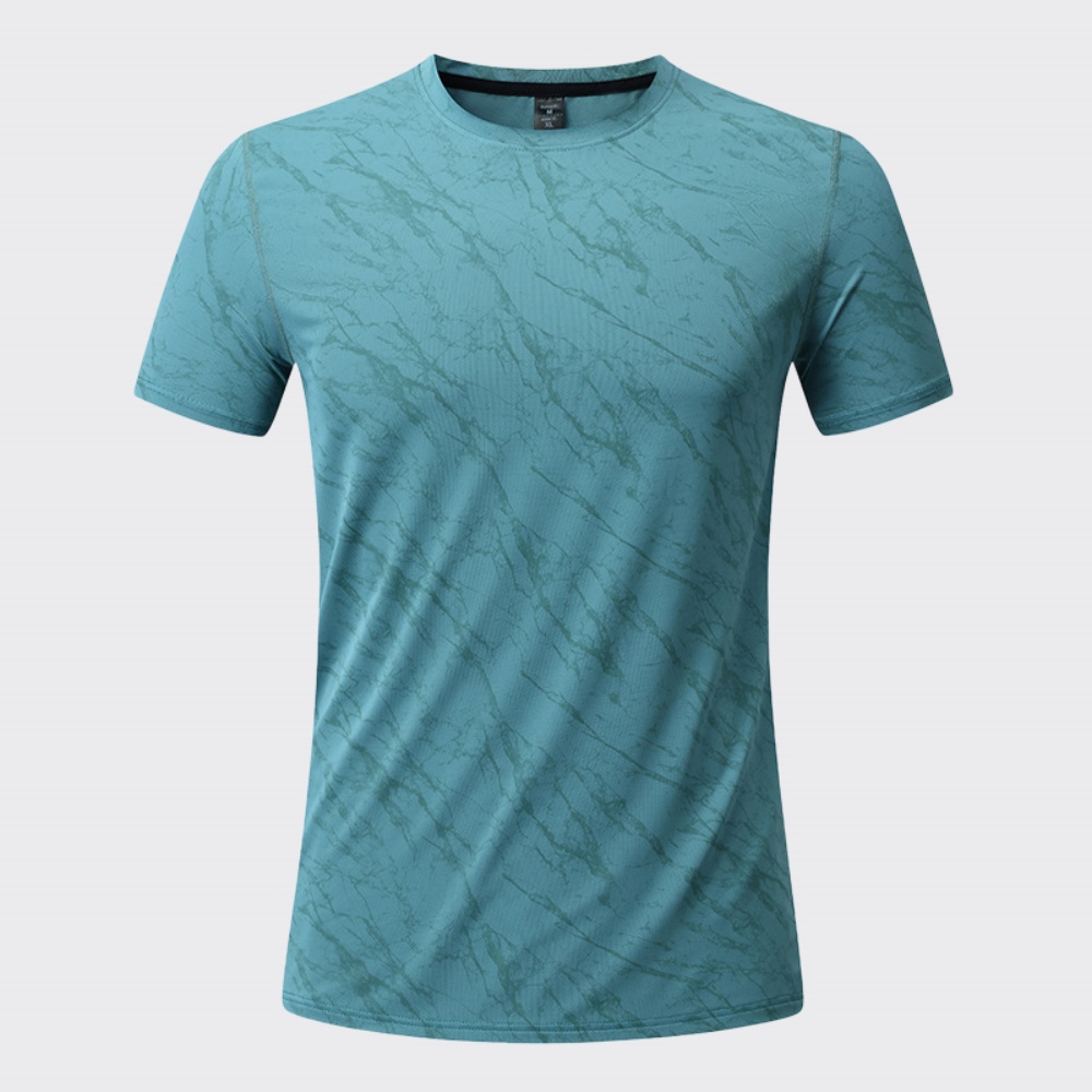 Summer Men's Quick-Dry Fitness - T Shirt Tight Fit ulasan dan harga