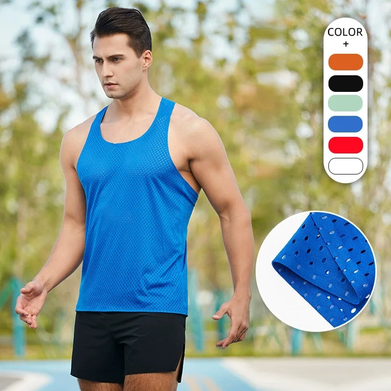 Men Running Tank Top Sleeveles - Sleeveless Undershirt ulasan dan harga