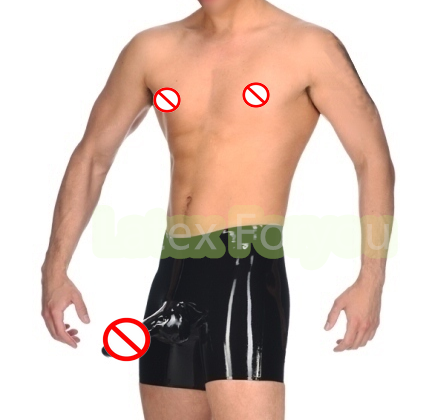Latex Men Underwear Penis Shea - Pouch Boxer Pouch ulasan dan harga