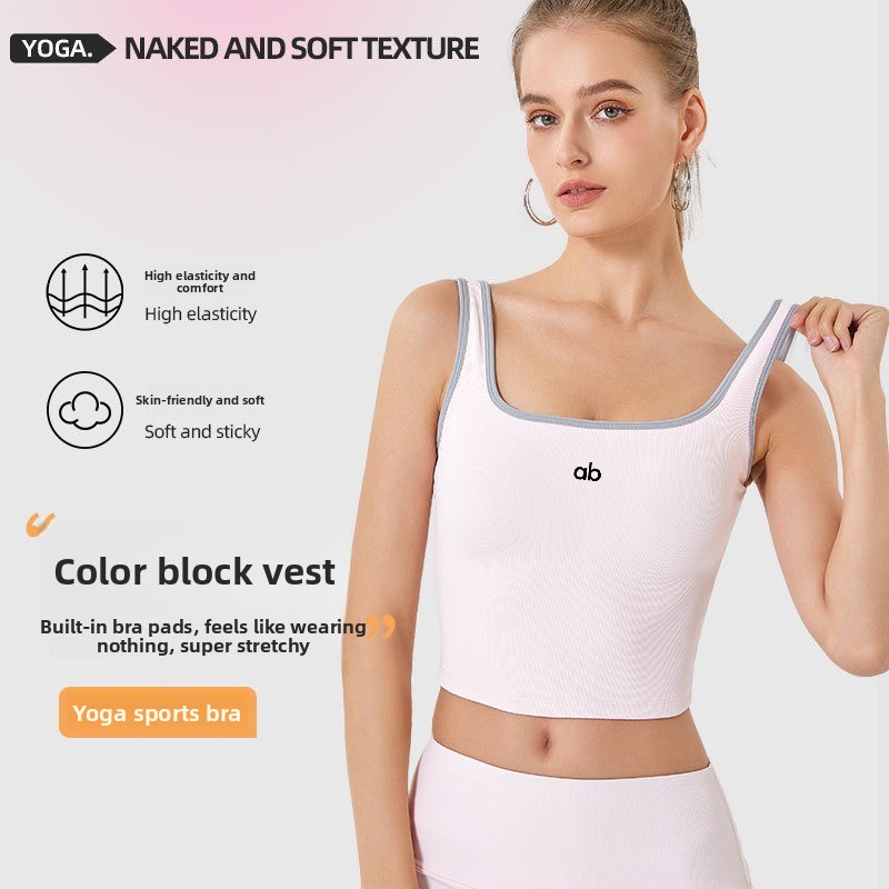 Women Summer Ribbed Yoga Tank  - Tank Top Ribbed ulasan dan harga