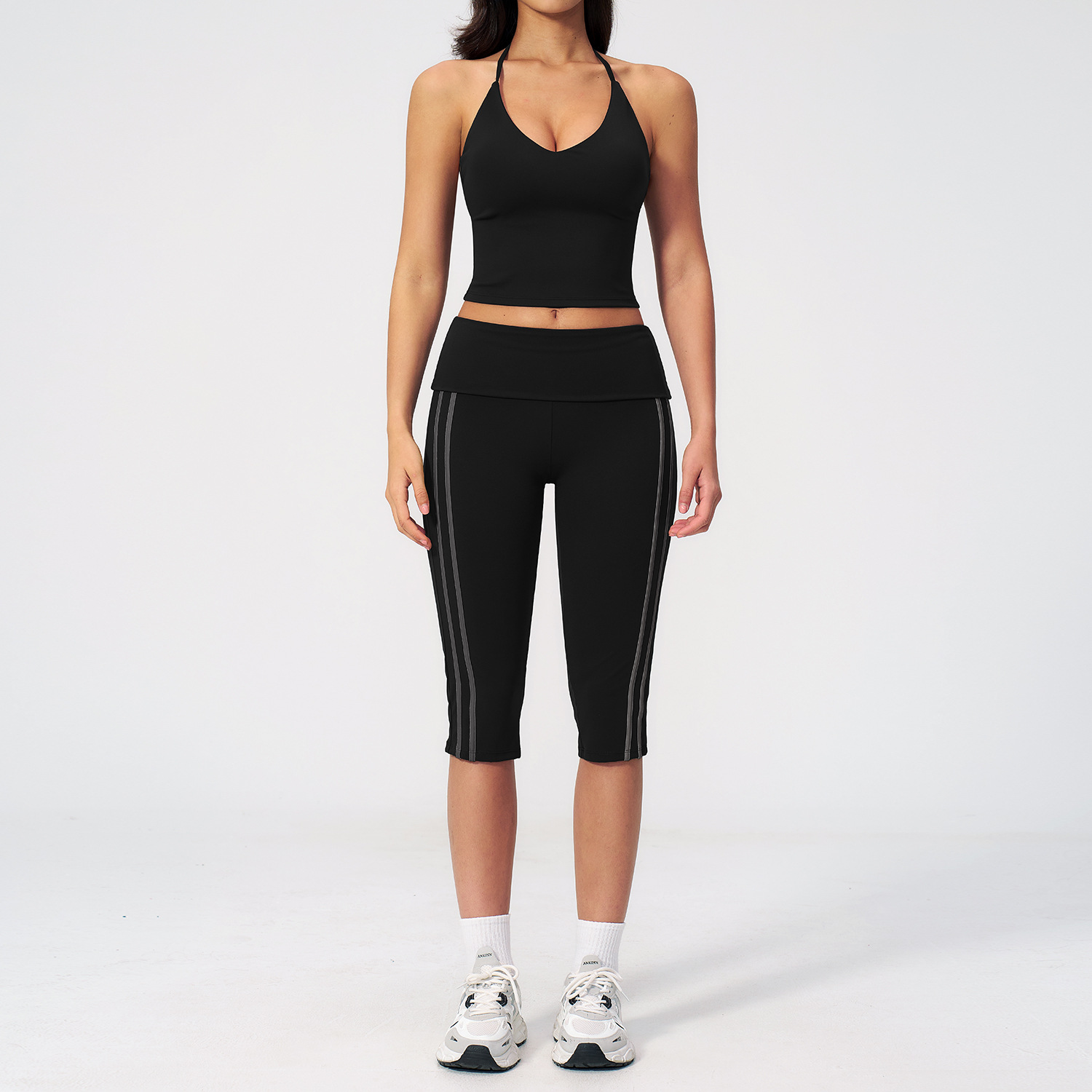 Yoga Suit 2PCS Women Sports Br - Compression Shorts Athletes ulasan dan harga
